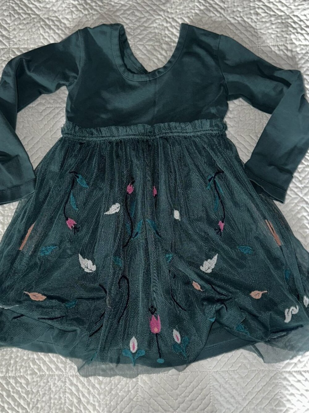 Share Hanna Andersson Frozen 3T Tulle Dress Anna Elsa Arendelle Excellent Condit